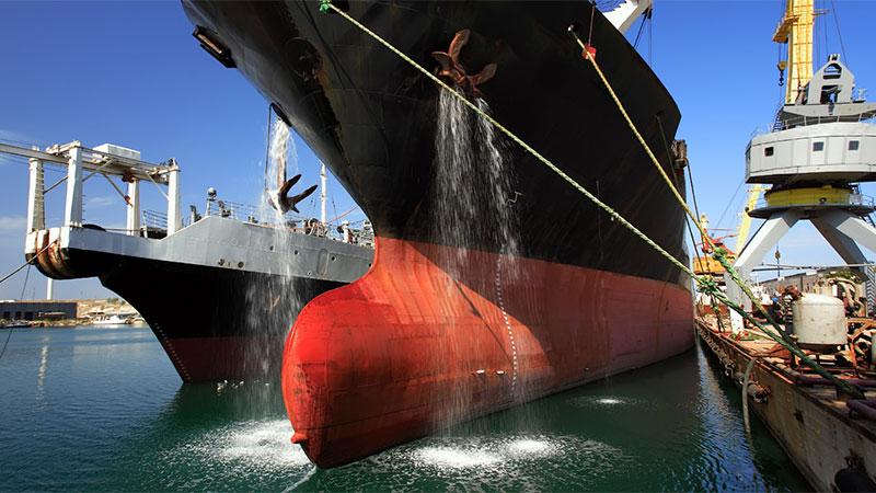 Ships at port