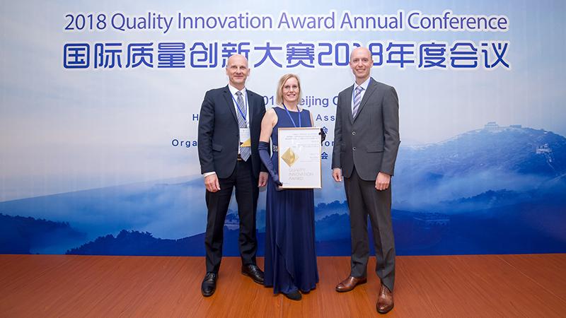 Vaisala received the international Quality Innovation Award in Peking