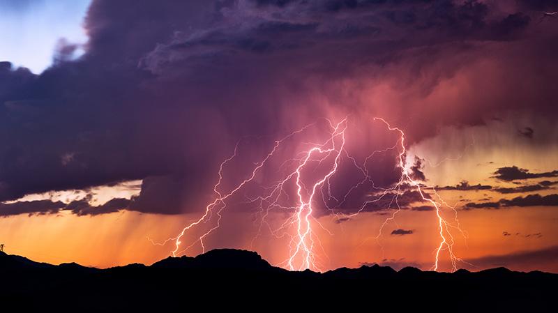 Lightning Interactive Map