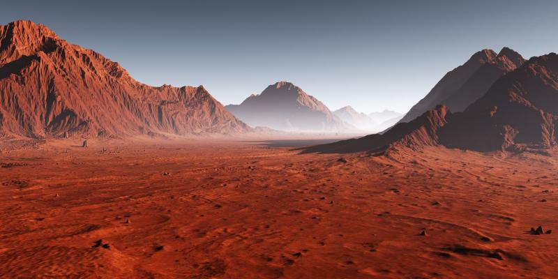 Mars surface