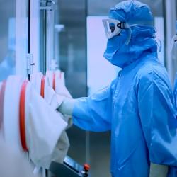 VHP decontamination Glove box in aseptic applications